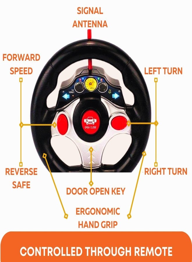 VRION® Remote Control Racing car Rechargeable Remote Control car Multi Color - Pack -1 Door openable car (RED) - Image 4